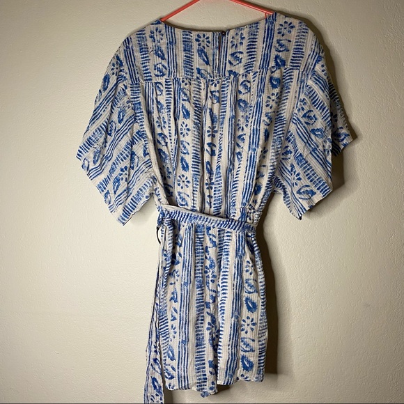 FREE PEOPLE printed Put A Ring On It romper S - Picture 14 of 15